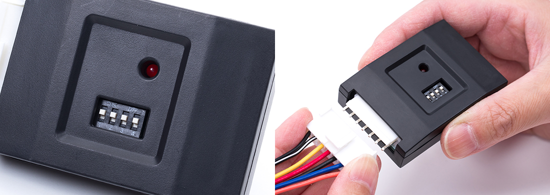 明るさや点灯パターンが設定できる