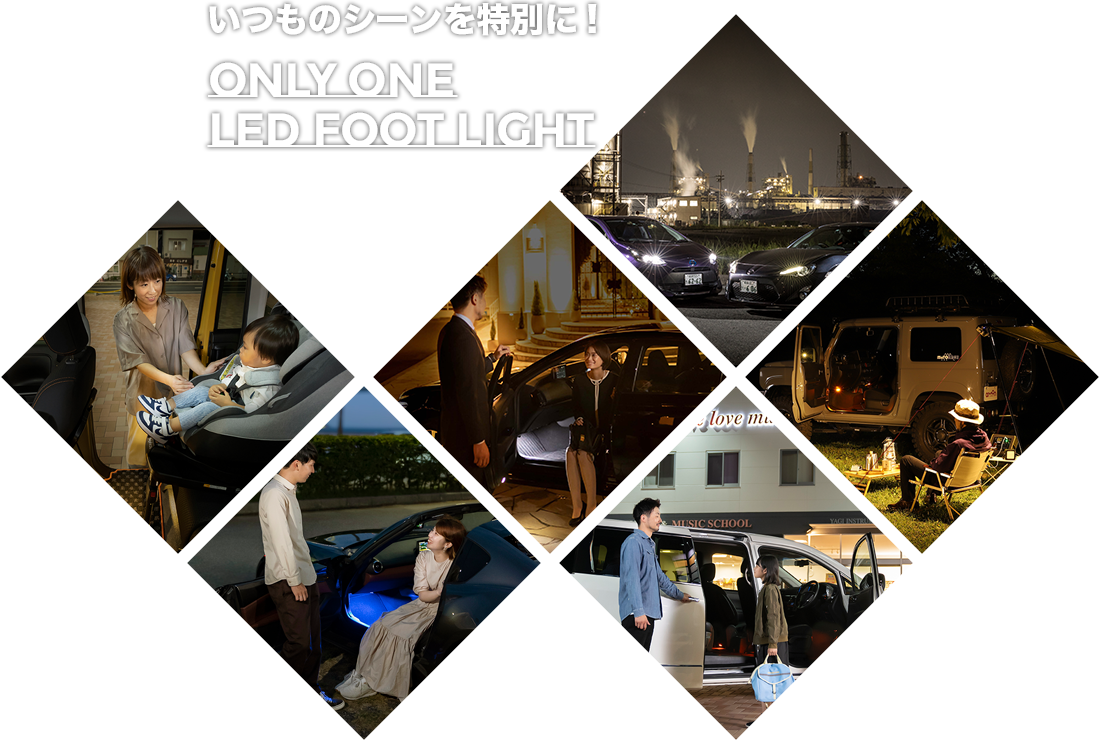 LEDフットライトキット