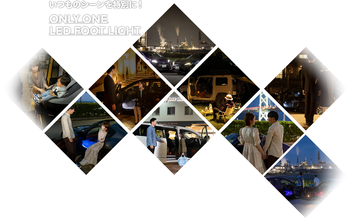 LEDフットライトキット