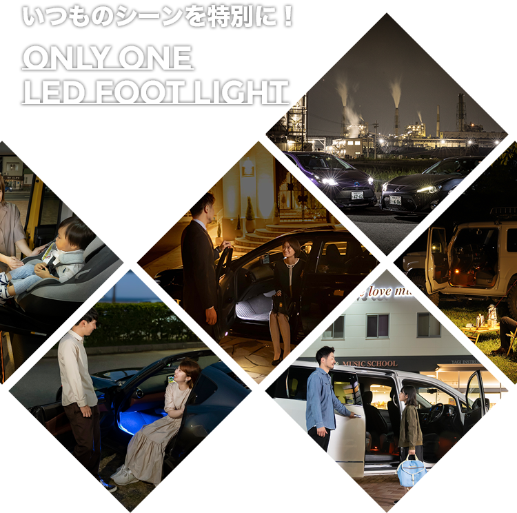 LEDフットライトキット