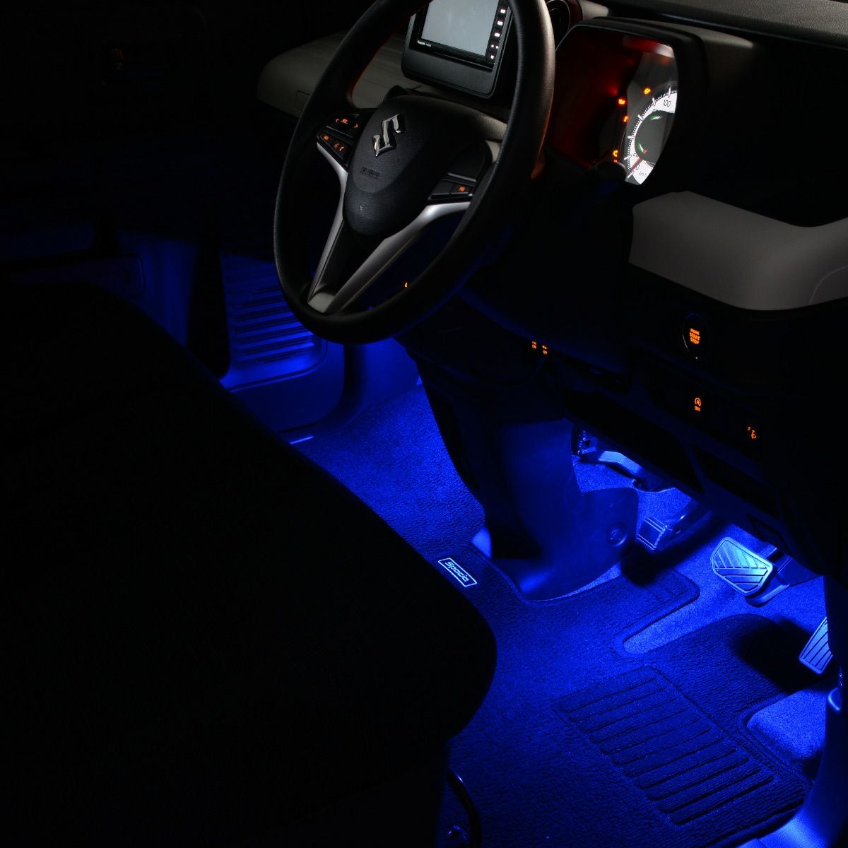 スペーシア/スペーシアギア(MK53S)専用LEDフットライトキット