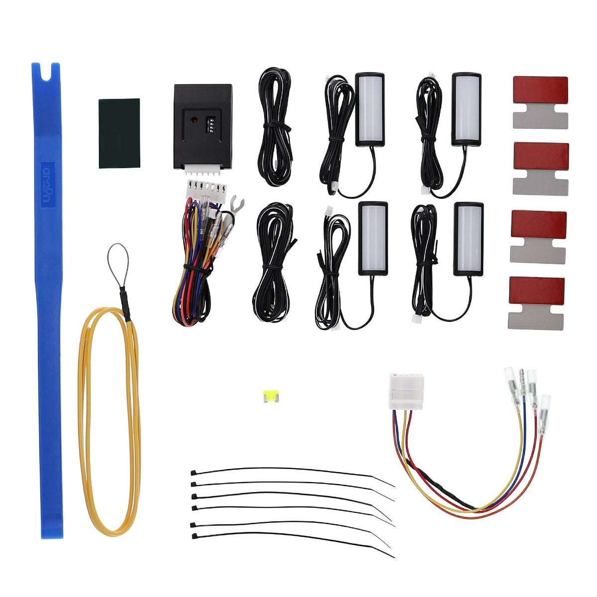 オデッセイ(RC1/RC2)専用LEDフットライトキット 前後席セット