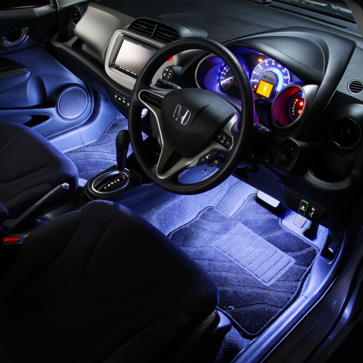 フィット/フィットハイブリッド(GE/GP1/GP4)専用LEDフットライトキット