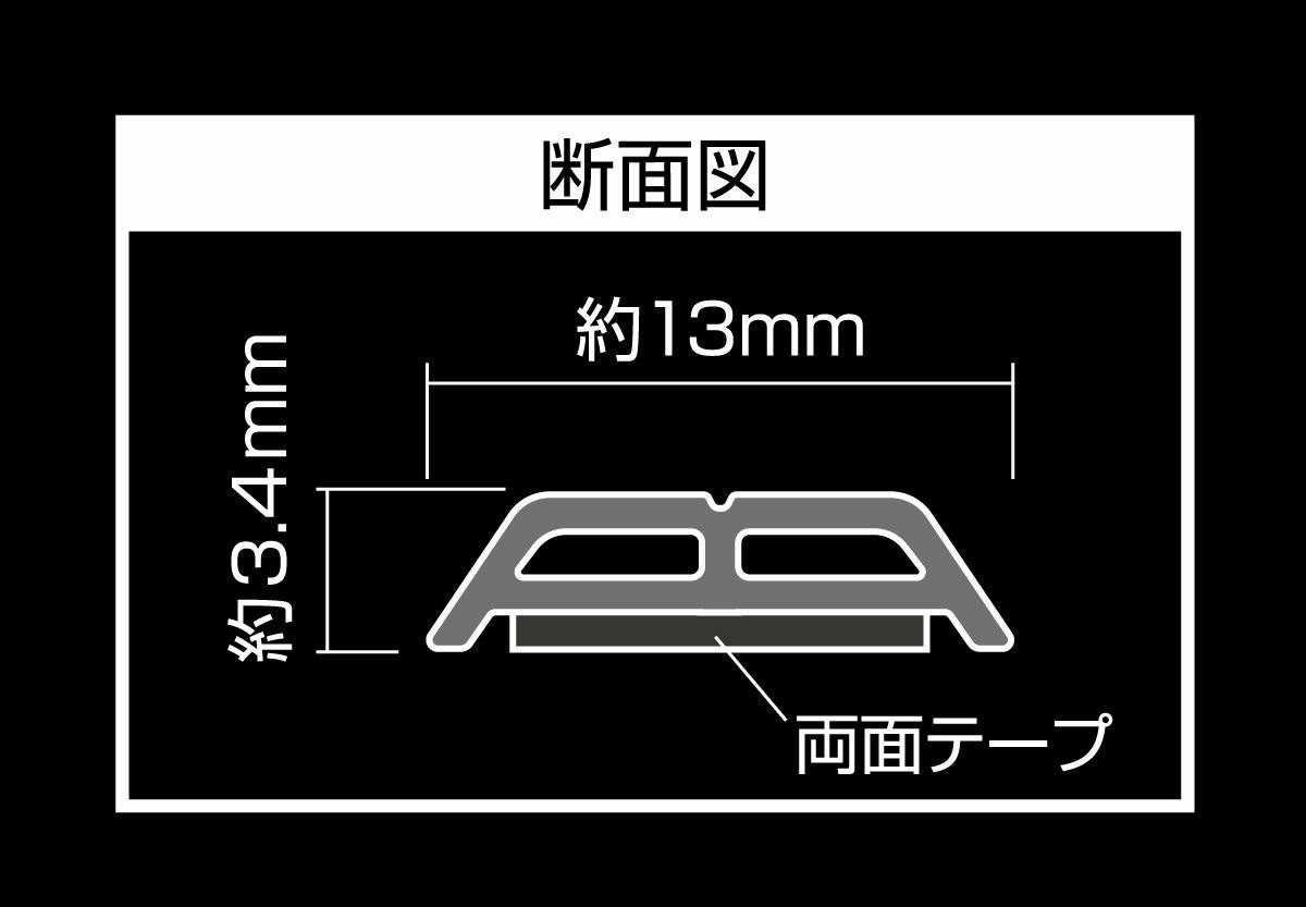 Aodea for Silent風切り音防止モール(ドア用) | エーモン公式