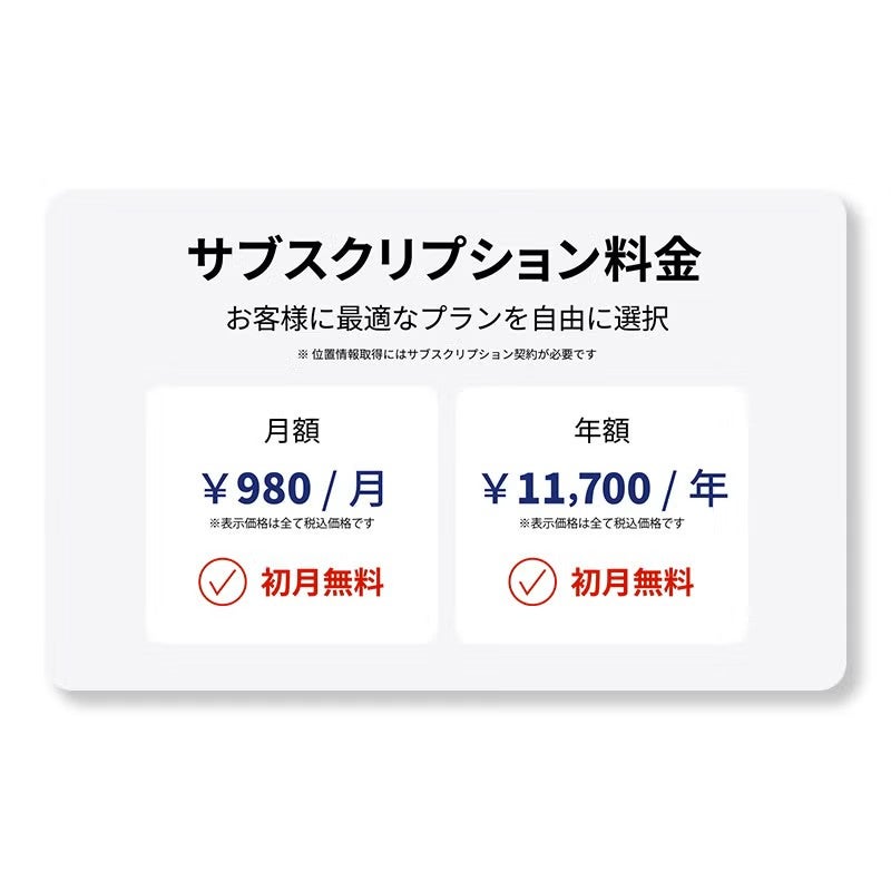 【4701】GPSトラッカーサブ12